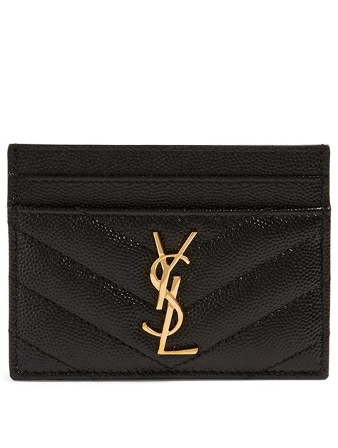 yves saint laurent card holder women's|ysl card holder nordstrom.